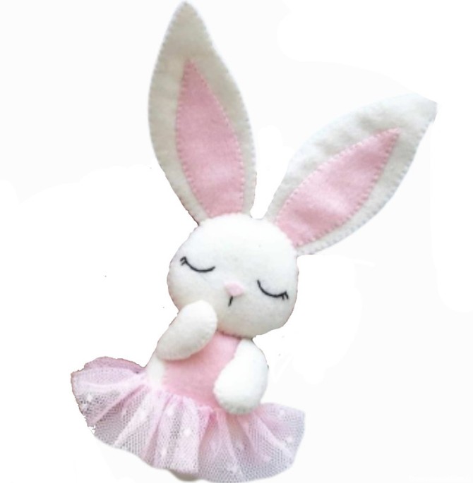 قیمت و خرید عروسک نمدی مدل خرگوش