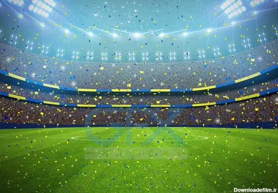 دانلود عکس زیبای استادیوم ورزشی فوتبال