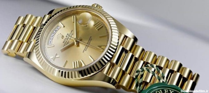 معروف ترین ساعت های از جنس طلا