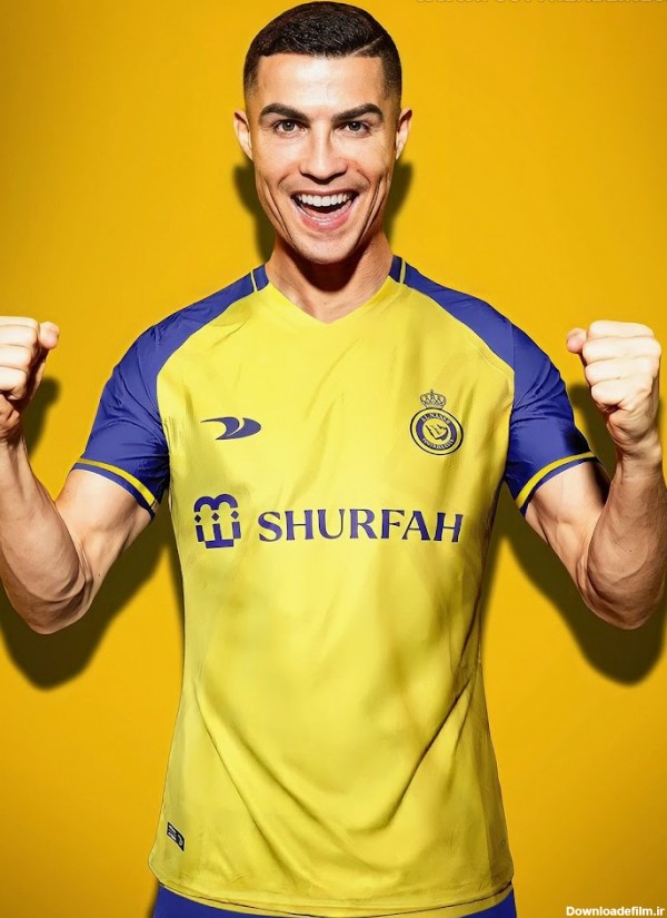 دانلود عکس پروفایل کریستیانو رونالدو با لباس باشگاه النصر