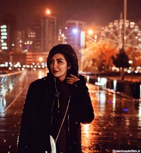 مریم معصومی در شب بارانی تهران + عکس | رویداد24