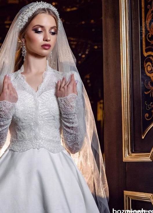 100 مدل لباس عروس جدید 2022 (به همراه تاج و کفش عروس)