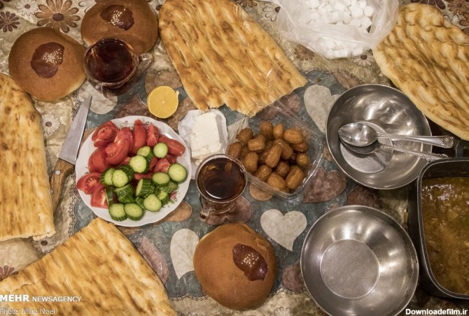 عکس افطاری ماه رمضان ساده