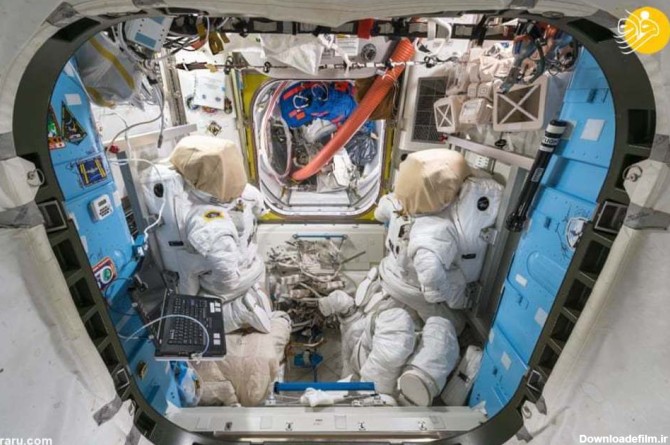 فرارو | (تصاویر) داخل ایستگاه فضایی بین‌المللی