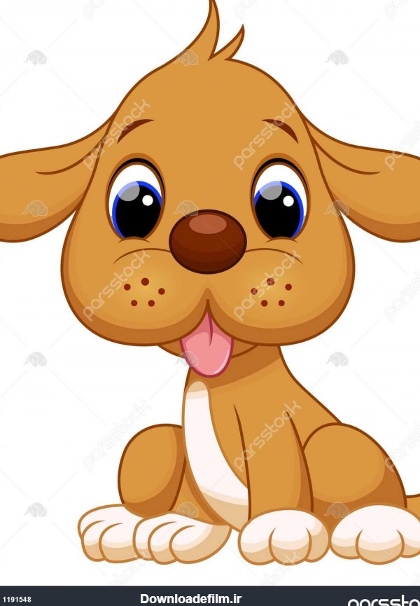 cute توله سگ کارتون 1191548