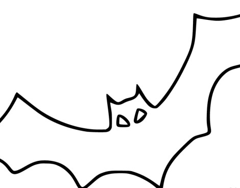 نقاشی پرواز خفاش برای رنگ آمیزی