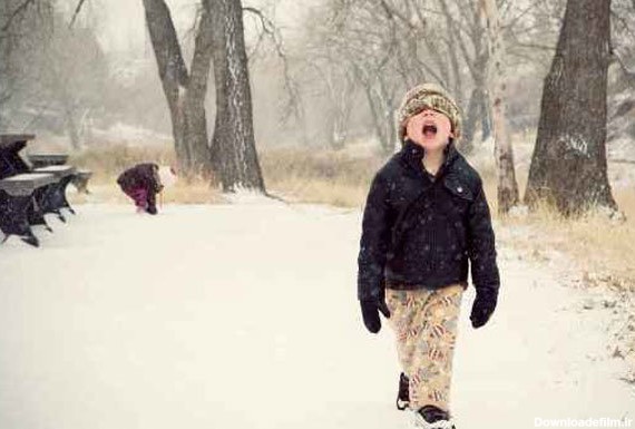 ژست های خلاقانه برای عکس زمستانی و برفی