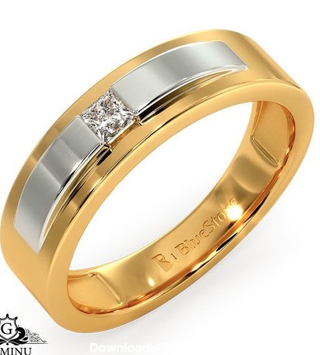 حلقه ازدواج مردانه طلا | طلا کم اجرت جمینو | 30% زیر قیمت | قیمت ...