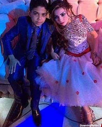 ازدواج نامتعارف دیگر؛ نامزدی پسر 12 ساله با دختر عموی 11 ساله‌اش +عکس