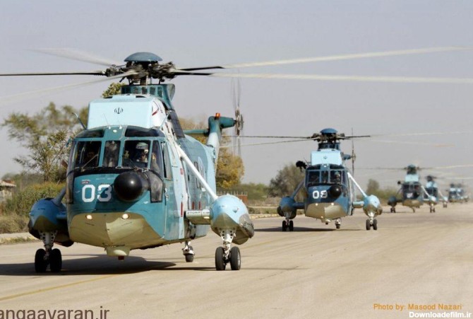 بالگرد های موجود در خدمت نیرو های مسلح جمهوری اسلامی ایران