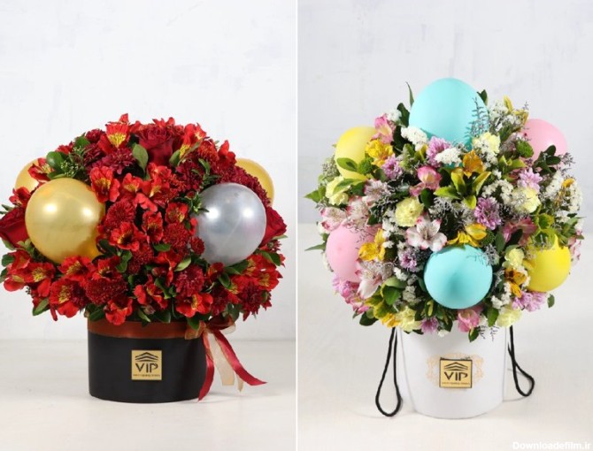 باکس گل تولد VIP :: سفارش آنلاین دسته گل برای تولد 🎉
