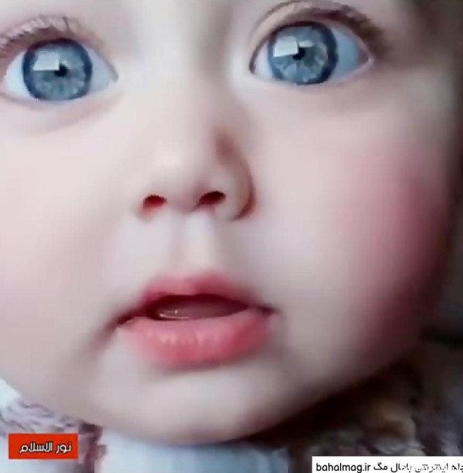 مجموعه عکس بچه خوشگل چشم رنگی پسر بزرگ (جدید)