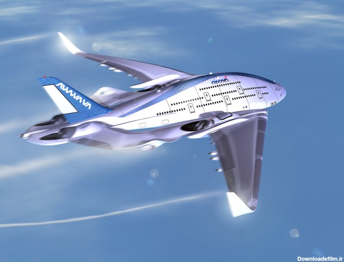 نهنگ آسمان؛ هواپیمای لوکس سه طبقه با قابلیت حمل بیش از 700 مسافر(+ ...