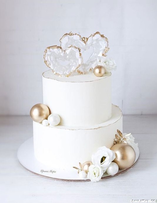 100 مدل کیک عروسی ۲۰۲۴ (یک طبقه، دو طبقه، سه طبقه و چند طبقه)