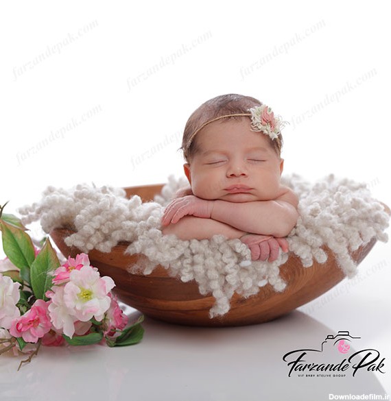ایده عکس یک ماهگی نوزاد در بهترین آتلیه تخصصی عکاسی نوزاد در شرق ...