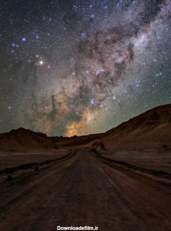 رصد کهکشان راه شیری از روی زمین + عکس