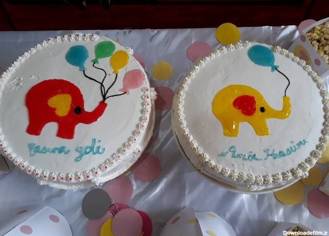 طرز تهیه کیک تولد فرشته های قشنگم ساده و خوشمزه توسط یسنا گلی - کوکپد