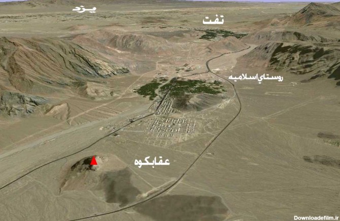 شکل جالب و عجیب یک کوه در یزد ایران! + عکس