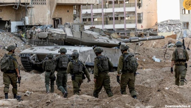 نیروهای ارتش اسرائیل در غزه