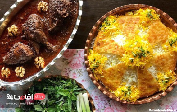 غذاهای ایرانی - ته دیگ