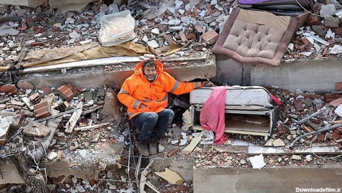 عکس جانسوز از زلزله ترکیه که جهانی شد