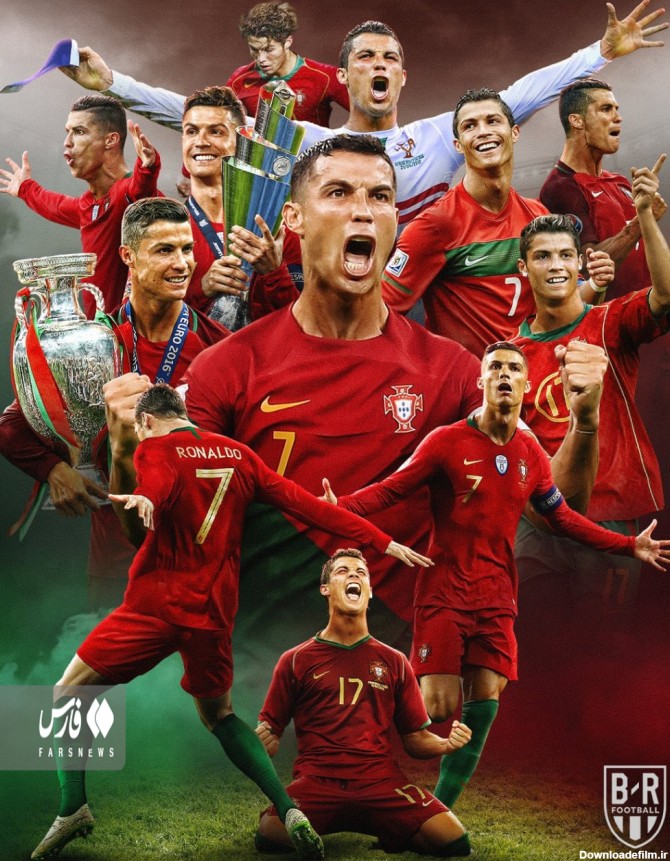 عکس رونالدو تیم ملی پرتغال