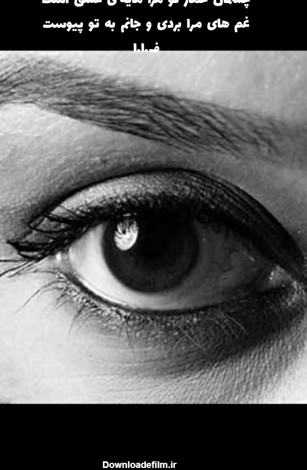 چشمان خمار تو مرا مایه ی عشق است - عکس ویسگون