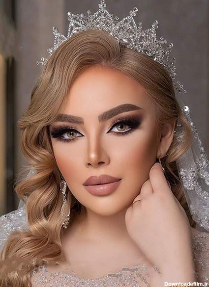 ۴۵ مدل آرایش عروس ایرانی، بسیار جذاب و شیک | دوره های دترلند