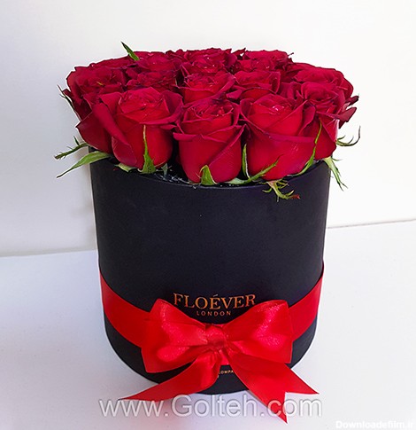 باکس گل رز قرمز - گل تهران