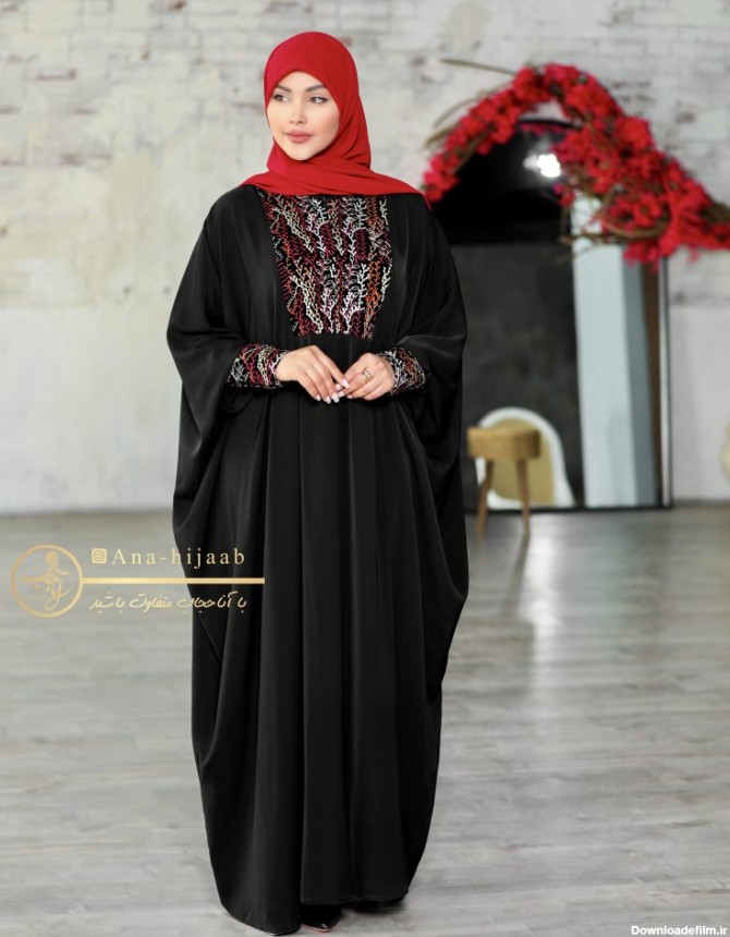 عبای نیلا آناحجاب | خرید آنلاین مانتو ، عبا ، تنپوش و ملزومات حجاب
