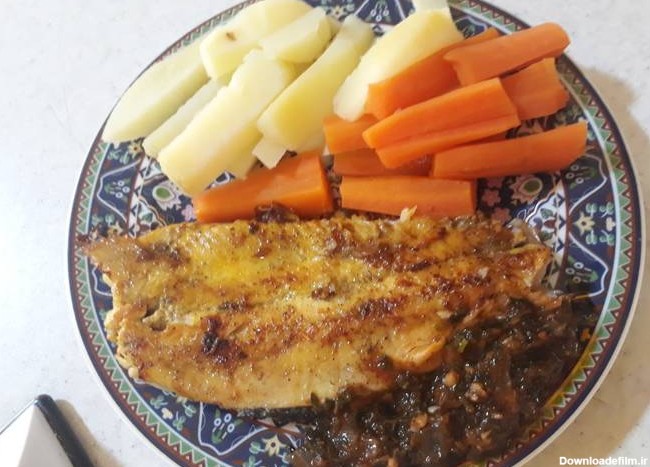 طرز تهیه ماهی و مخلفات ساده و خوشمزه توسط دلمزه های خونگی - کوکپد