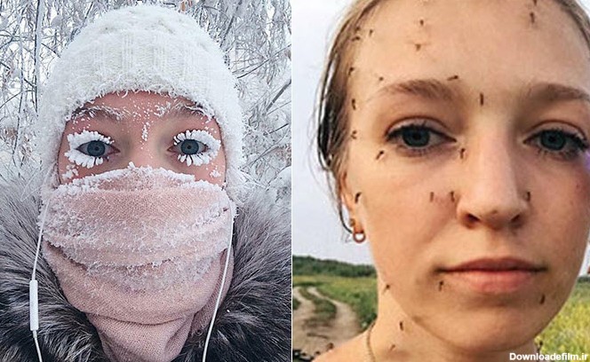 تصویر دختر زیبای روس که جنجال به پا کرد+عکس