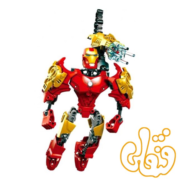 ساختنی لگو مرد آهنی سری ابرقهرمان IRON HERO 6005 | فروشگاه فنقلي توي