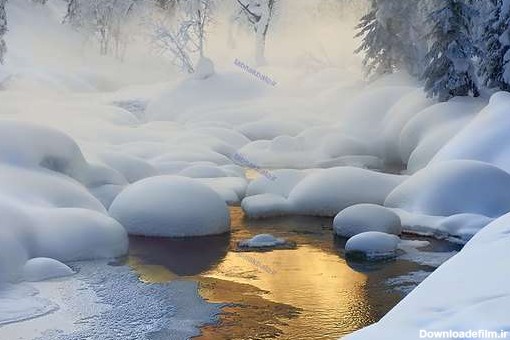تصاوير زیبا و نفس گیر از مناظر زمستانی