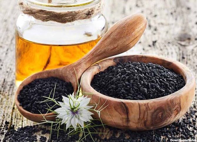 عکس از روغن سیاه دانه