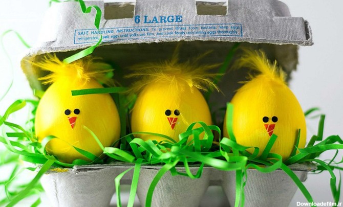 تزیین تخم مرغ هفت سین نوروز ۹۹ با کمترین هزینه + ( ۵۰ عکس )