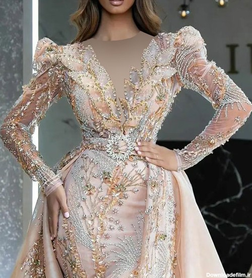 مدل لباس شب خاص و تک + لباس شب مجلسی بلند و ترکیه ای