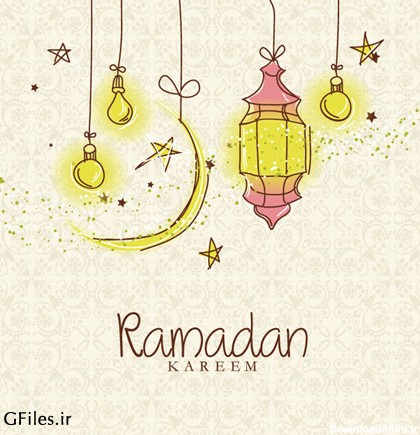 دانلود وکتور رایگان با موضوع ماه مبارک رمضان