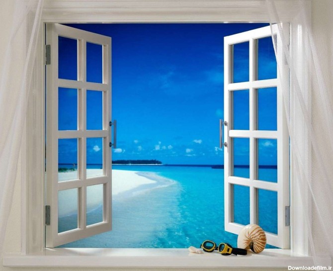 پنجره ای که رو به دریا باز میشود - پنجره پنجره