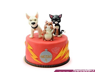 کیک کارتونی سگ تیز پا | کیک آف