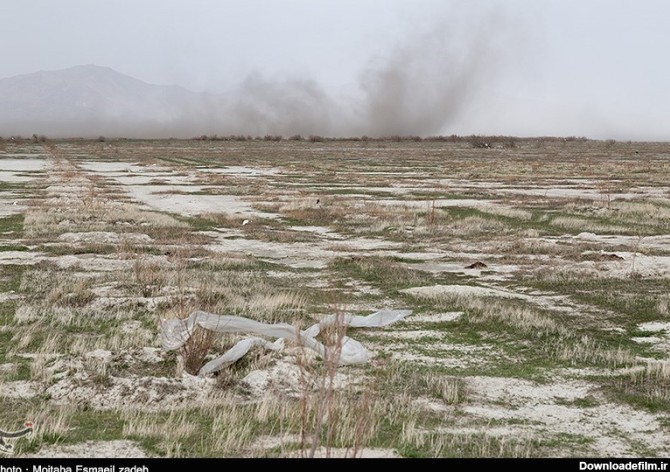 طوفان های نمک دریاچه ارومیه- عکس استانها تسنیم | Tasnim