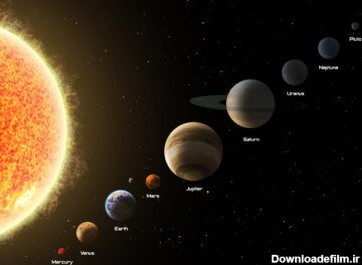 دانلود تصاویر پس زمینه سیاره فضا زمین خورشید جو مریخ مشتری زحل نجوم منظومه شمسی عطارد زهره اورانوس نپتون پلوتون نیمه شب فضای بیرونی شی نجومی