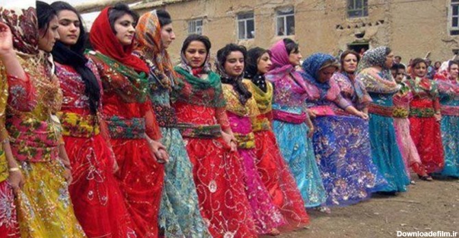 لباس کردی از لباس های سنتی ایران