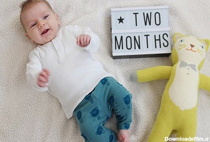 چگونگی رشد و مراقبت از نوزاد دو ماهه