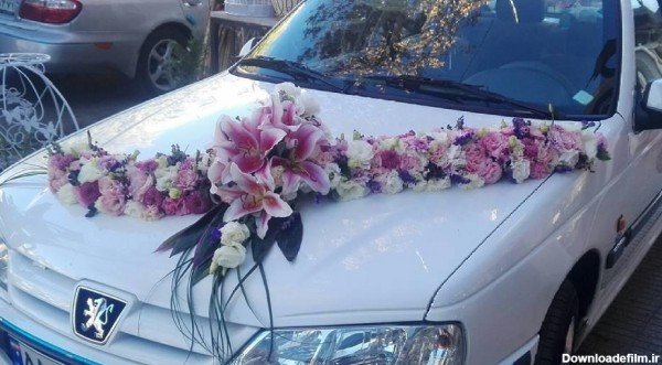 تزئینات زیبا برای ماشین عروس پژو ۴۰۵ و پژو پارس