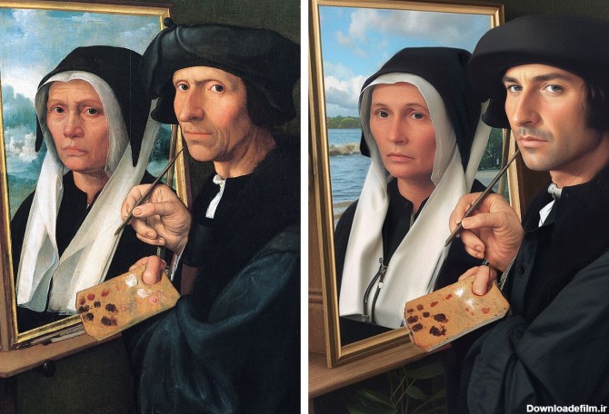 اگر چهره های مشهور نقاشی ها در این عصر بودند، چه شکلی بودند!؟