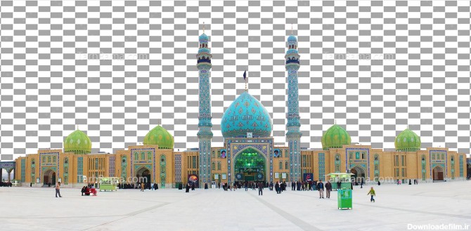 عکس دوربری شده مسجد جمکران