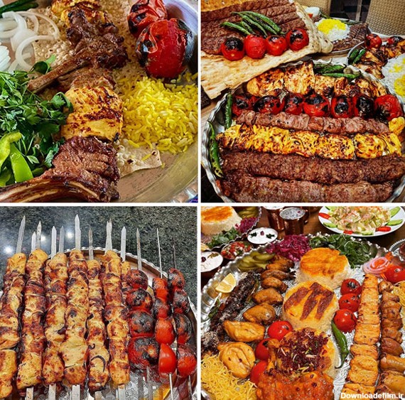 لیست غذاهای ایرانی کباب