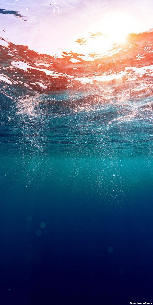 والپیپر زیر دریا - عکس ویسگون