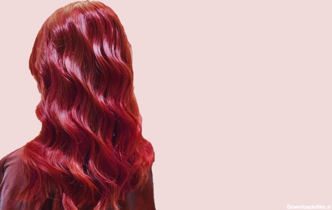 رنگ مو قرمز پرشین